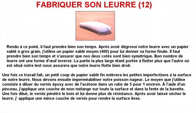 Fabriquer son leurre (12)