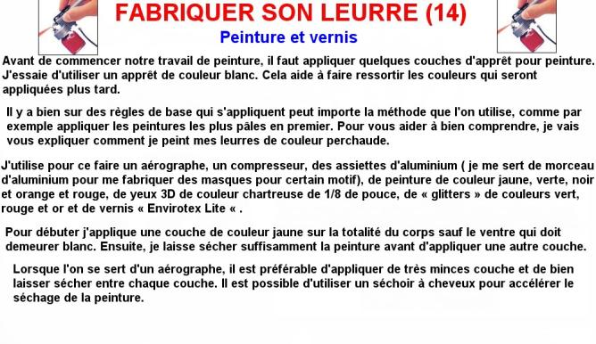 Fabriquer son leurre (14)