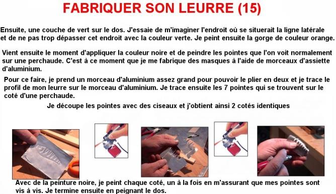 Fabriquer son leurre (15)