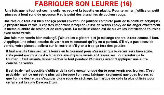 Fabriquer son leurre (16)
