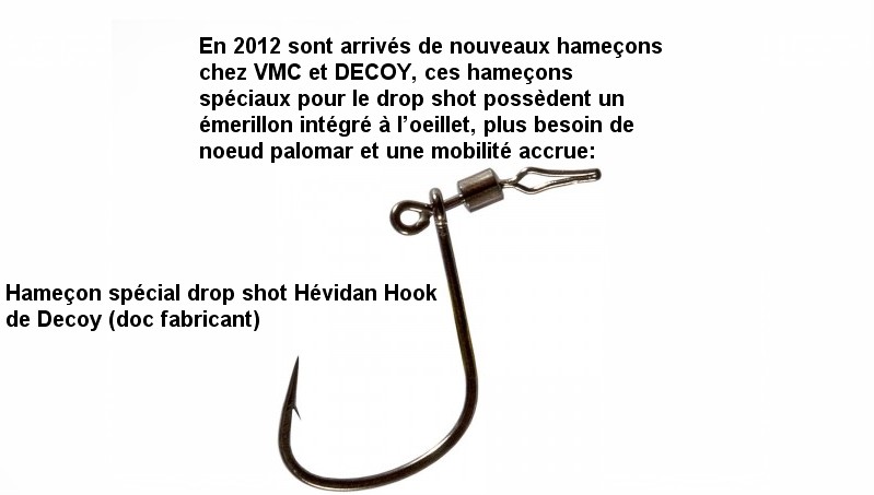 Hameçon pour drop shot